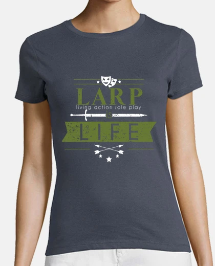 Tee-shirt le larp est le vert de la vie - t-shirt pour femmes