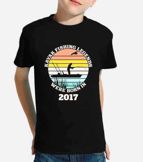 Abbigliamento Le leggende della pesca in kayak sono n