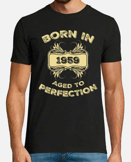 T-shirt le leggende nascono nel 1959 t-shirt