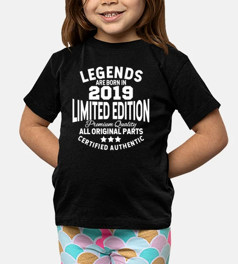 Abbigliamento le leggende sono nate nel 2019