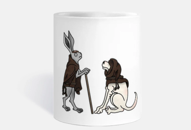 Mug le lièvre moine can o