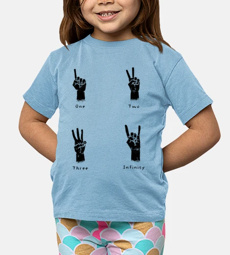 Abbigliamento le mani dell&#39;infinito segni il linguaggio dei segni rock
