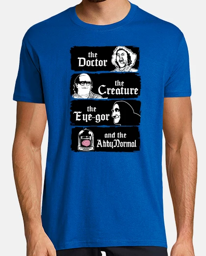 Tee-shirt le médecin, les créatures, l'œil et la gor abby normale