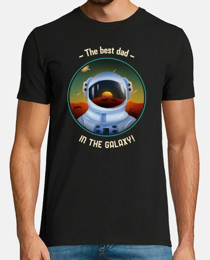 Tee-shirt Le Meilleur Papa de la Galaxie