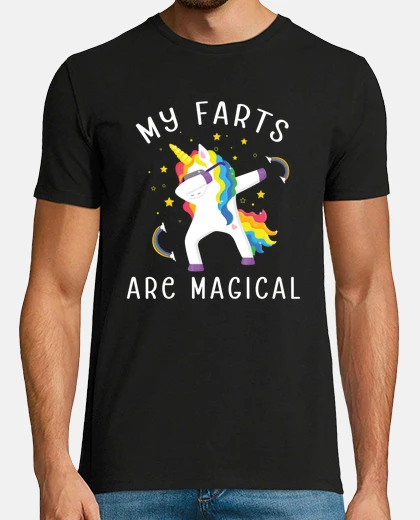 T-shirt le mie scoregge sono magiche gag di unicorno, divertenti battute sulle scoregge, amante