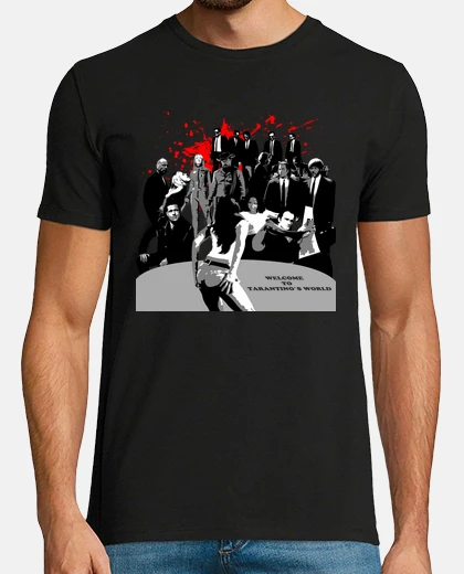 Tee-shirt le monde de tarantino