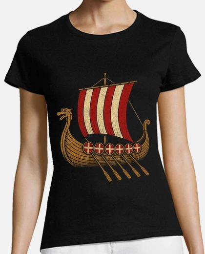 Tee-shirt Le navire viking Valh all au conttier n