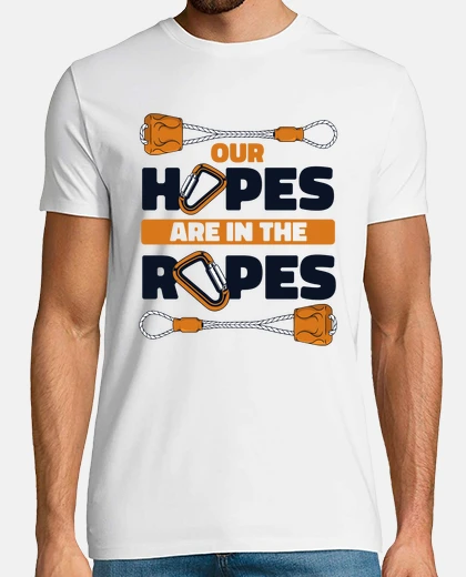 T-shirt le nostre speranze sono nelle corde all
