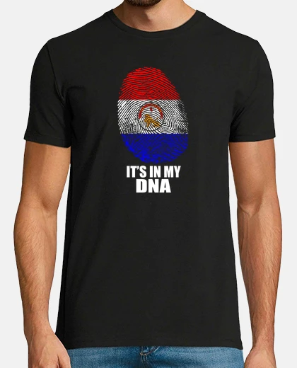 Tee-shirt le paraguay c39est mon adn