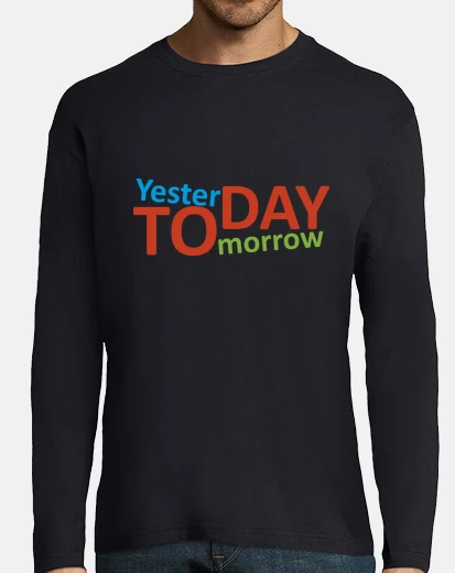 Tee-shirt le passé, présent et futur