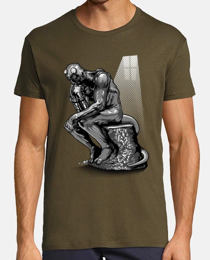 Tee-shirt Le penseur d'enfer