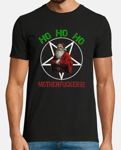 Tee-shirt le père noel la mère fuck