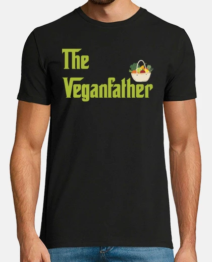 Tee-shirt le père végétalien
