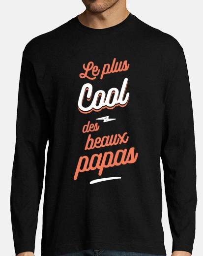 Tee-shirt Le plus cool des beaux papas