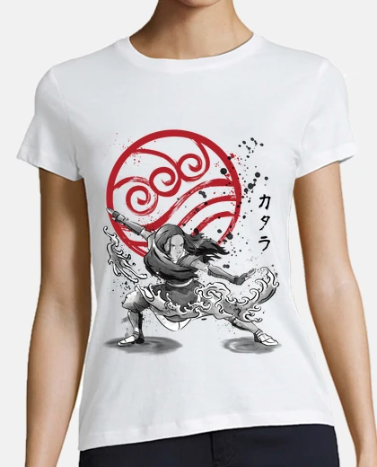 Tee-shirt le pouvoir de la tribu de l39eau sumi-e