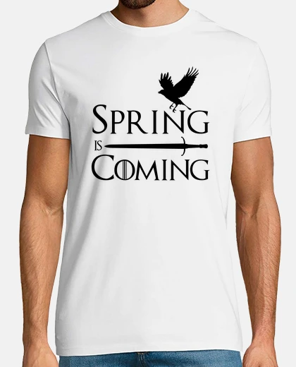 Tee-shirt le printemps arrive