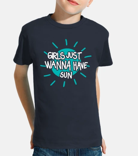 Abbigliamento le ragazze vogliono solo avere il sole 