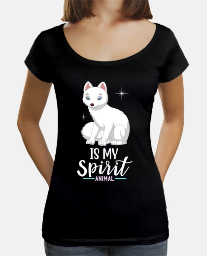 Tee-shirt le renard polaire est mon animal spirit