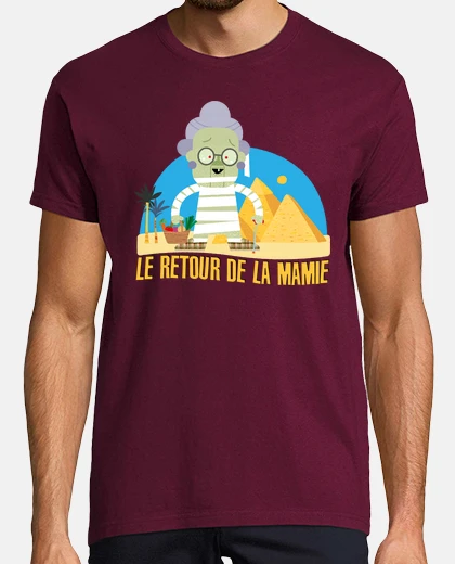 Tee-shirt le retour de la mamie