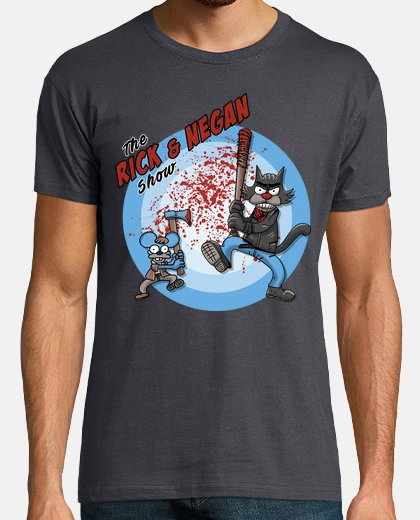 Tee-shirt le rick and negan show