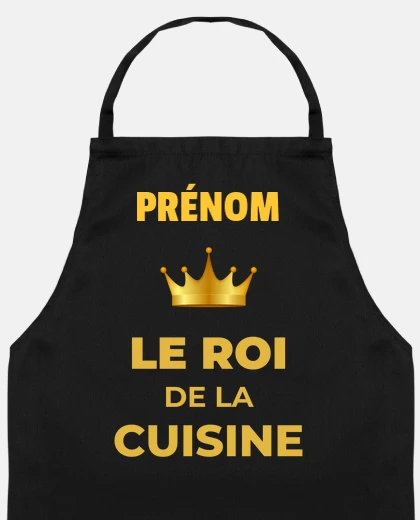 Le roi de la cuisine personnalisable