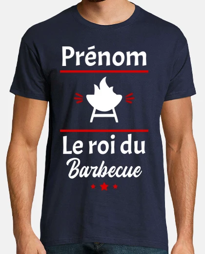 Le roi du barbecue idée cadeau humour
