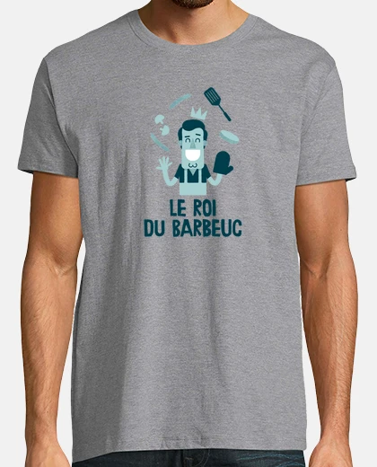 Tee-shirt Le roi du barbeuc