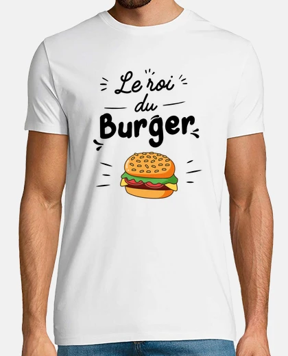 Tee-shirt le roi du burger