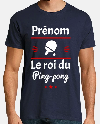 Le roi du ping-pong, pongiste