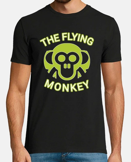 Tee-shirt le singe volant vert
