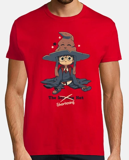 Tee-shirt le t-shirt fantaisie raccourcisseur de chapeau