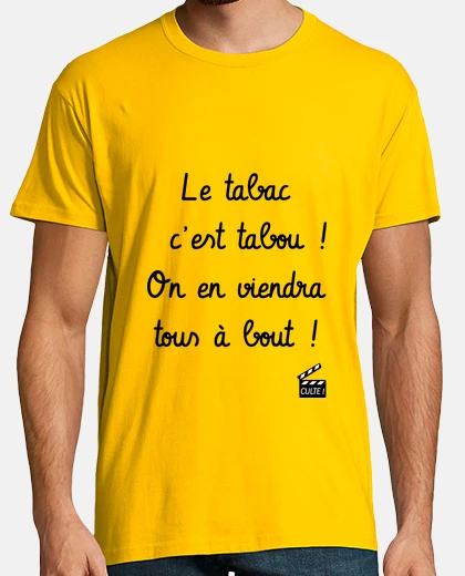 Tee-shirt Le tabac c est tabou - Les Inconnus