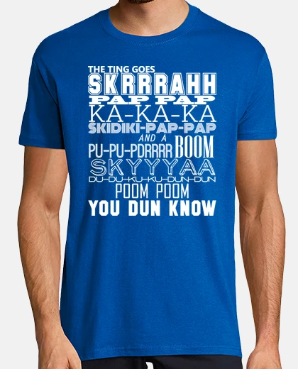 Tee-shirt le ting va skrrrah