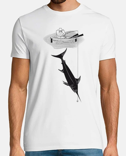Tee-shirt le vieil homme et la mer (ernest hemingway)