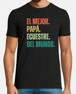 le meilleur papa équestre du monde vintage