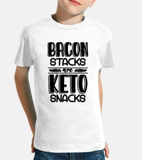 le pile di pancetta sono snack cheto ch