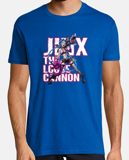 T-shirt League Of Legends Jinx LOL Game