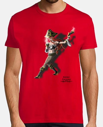 Tee-shirt league of legends miss fortune.