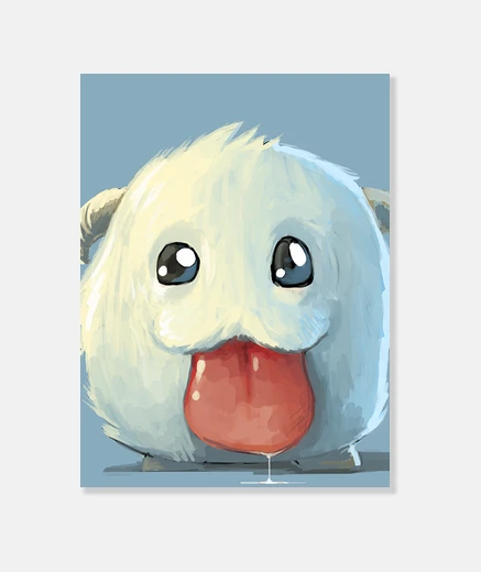Lienzo League of Poro