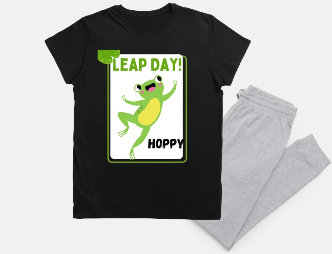 Pyjama leap day hoppy