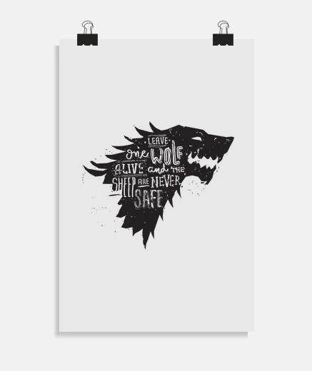 Poster leave one wolf alive 