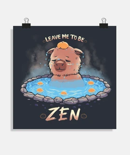 leave be to be zen - poster