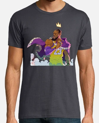 T shirt sale lebron james grigio