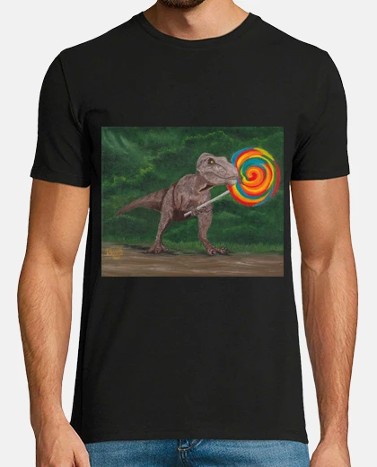 T-shirt lecca-lecca t rex