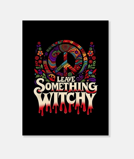 Stampa lecia qualcosa witch e