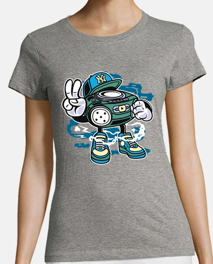 Tee-shirt lecteur cd sassette