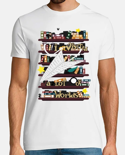 Tee-shirt lecteur de livres