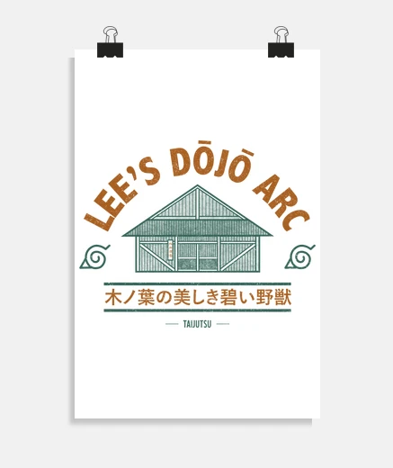 Poster lee39s dojo