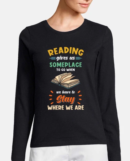 Playera leer libros hobby libro regalo dicho