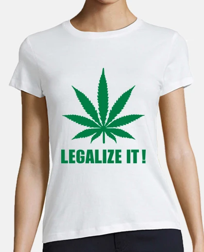 Tee-shirt légaliser la marijuana